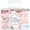 Invisibobble Scrunchies per capelli seta Rosa e Beige Sprunchie Duo x2 Edizione limitata I Idee regalo donna I Scrunchies per capelli I Fasce elastiche