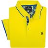 Coveri Polo Uomo Maniche Corte Puro Cotone Jersey Blu Verde M L XL XXL XXXL (XXL, Giallo, XX_l)