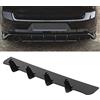 NMDNNJ Adatto per Golf 7.5 GTI TCR 2017-2020 Gloss Black Maxton Style Diffusore paraurti Posteriore Valance, Labbro Posteriore dell'auto, Accessori per Auto, Esterno dell'auto, Modifica dell'auto