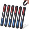 FOSDICK 6 PCS Dispositivi Di Protezione Per Bordi Della Portiera auto, Nere Protezioni Adesive Anticollisione Per Portiere auto