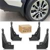 Nilight Paraspruzzi per Toyota RAV4 2019 2020 2021 2022 2023 2024 2025, senza foratura di precisione accessori esterni protezione antispruzzo resistente, set anteriore e posteriore