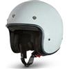 CRUIZER Casco Jet Moto Scooter Glitter Bianco (S)