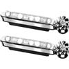 Genérico Luce LED per auto - 2 pezzi di lampade decorative per esterni | per veicoli da viaggio auto bicicletta campeggio camion all'aperto strada