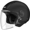 SMK Helmets SMK Laminar Casco Jet, nero opaco, 3XL (64)