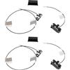 EMSea Cavo Antenna WiFi Wireless Da 2 Pezzi Con Copertura Di Ricambio 814176-001 814176-002 Compatibile Con HP EliteDesk 400 600 800 G2 DM