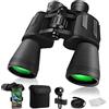 AGARELE Binocolo 20x50 per Adulti, Binocolo Impermeabile HD con Prisma BAK4 e Lente FMC, Telescopio Binoculare Portatile per Birdwatching, Calcio, Escursioni, Concerti.
