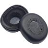 BeisDirect Cuscinetti auricolari di ricambio per cuffie Jabra Evolve2 30 SE MS UC, in ecopelle e spugna, isolamento acustico, vestibilità comoda, nero, confezione da 2