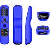 N+B Cover protettiva Per LG AN-MR21GC MR21N/21GA telecomando, custodia in silicone colorato per LG OLED TV telecomando magico (blu)