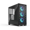 Fractal Design Pop 2 Air Black RGB - Tempered Glass - Performance Airflow PC Gaming Case - Mesh Front Panel - Three 120 mm RGB Fans Included - Spacious Interior - ATX/mATX/ITX Motherboard Support