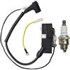 GTWSQQ Kit candela modulo bobina di accensione for motosega Husqvarna 340 345 346XP 350 351 353 355 357XP 359