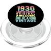 Kattos - Happy Birthday 1930 Limited Edition Vintage Retro Anno di nascita 1930 PopSockets PopGrip per MagSafe