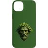 Green Man Woodland Mythology Pagan Desig Custodia per iPhone 14 Plus L'uomo verde si risveglia