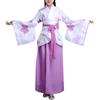 Generico Kimono Bambini Giapponese Cinese Geisha Tradizionale Costume per Bambina Bambino Accappatoio Vestito Carnevale Giapponese Bambini Antico Principe Principessa Vestiti di Prestazione Abito per Feste
