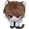 Jiumaocleu Light Yagami L Figura Bambole Anime L Cuscino Farcito Carino Personaggio Zaino Ciondolo da Collezione Regalo per i Fan 10 CM