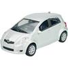 Generisch Welly Modello Auto Compatibile con Toyota Yaris Argento 1/43-1/49 Metal Model Auto The Cast Nuovo in Scatola