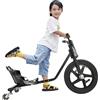 Deurqund Drift Cart per bambini, 360° Drift Trike con illuminazione a LED, per ragazzi e ragazze dai 6 anni in su, portata 80 kg, lunghezza regolabile