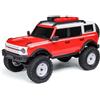 Axial SCX24 Ford Bronco Heritage Edition 4X4 Ready to Run RC Rock Crawler, 1:24, motore a spazzola, fuoristrada, telecomandato, coppia extra, con batteria e caricabatterie, rosso