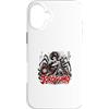 Yokai Spider Woman Japanese Horror Jorog Custodia per iPhone 16 Plus Jorogumo Giapponese Yokai Ragno Donna Horror