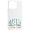 Whyitsme Design Custodia per iPhone 15 Pro Max Divertente Arpa Design - Accordatore di corde - Harpist Humor