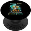 Painting Results Artwork Modern Painting MICROSCOPIC MISTAKES CINEMATIC VICTORIES PopSockets PopGrip Adesivo