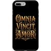Romantic Latin Language Custodia per iPhone 7 Plus/8 Plus Omnia Vincit Amor Tutto è conquistato dall'amore