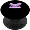 Funny Soap Making Maker Soap Suds Boss G Sapnification Nation nel cuore Camicia divertente per la PopSockets PopGrip Adesivo