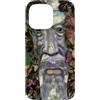 Green Man Woodland Mythology Pagan Desig Custodia per iPhone 14 Pro Max L'uomo verde con foglie di edera autunnale