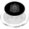 Spiritual Indian Mythology Deity Line Dr Minimalista Jagannath Universo Dio Mitologia indù Induismo PopSockets PopGrip per MagSafe