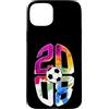 COOL SOCCER DESIGNS AND OUTFITS Custodia per iPhone 15 Plus 18 ANNI CALCIATORE 2008 CALCIO 18° COMPLEANNO