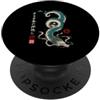 Asian Dragon Mystique Japanese Tradition Drago giapponese Woodblock Art Anime Manga Otaku Giappone Art PopSockets PopGrip Adesivo