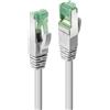 LINDY Cavo Ethernet Cat 6A S/FTP da 3 m, TPE ecologico, certificato GRS, cavo LAN schermato ad alta velocità, durevole e riciclabile, grigio (3 m)