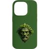 Green Man Woodland Mythology Pagan Desig Custodia per iPhone 14 Pro L'uomo verde si risveglia