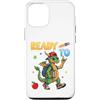 S2Shop Back To School Dragon Lover Custodia per iPhone 12/12 Pro Pronto Per Imparare Drago Studente Di Ritorno A Scuola Bambini Ragazzo
