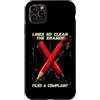 Painting Results Artwork Modern Painting Custodia per iPhone 11 Pro Max LINES SO CLEAN THE ERASER FILED A COMPLAINT