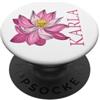 Gifts for women coffee mug Mom Sister Co Caffè Fiore Personalizzato Karla Nome Donne Mamma PopSockets PopGrip Adesivo