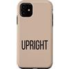 Lazy Easy Halloween Costume T shirt Custodia per iPhone 11 Costume di Halloween semplice dell'aggettivo di parola singola verticale