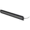 StarTech Patch Panel Passante 24 Porte 1U Cat6a STP (C6APANELSTP241UFT)