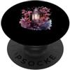 Enchanted Light Designs Lanterna mistica foglie autunnali acquerello arte PopSockets PopGrip Adesivo