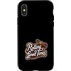 Classic Cigar Culture Vintage Luxury Smo Custodia per iPhone X/XS Abbigliamento per fumatori premium Cigar Enthusiast Lounge Lifestyle