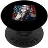 Colonial Comedy Club Due Fiddy George Washingtons 250th Anniversary Humor PopSockets PopGrip Adesivo