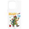 S2Shop Back To School Dragon Lover Custodia per iPhone 15 Pro Pronto Per Imparare Drago Studente Di Ritorno A Scuola Bambini Ragazzo