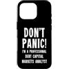 Financial Services Staff Gifts & T-Shirt Custodia per iPhone 16 Pro Analista dei mercati dei capitali di debito