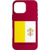 International Flags Custodia per iPhone 16 Pro Max Souvenir Bandiera Città del Vaticano