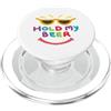 Mark Ewbie Designs Tenere la mia birra PopSockets PopGrip per MagSafe