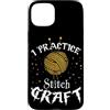 Knitting Lover - Knitter's Gift - Dresse Custodia per iPhone 15 Plus I Practice Stitch Craft - Yarn Knitting - Knitter's Gift