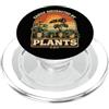 Locally Sourced Apparel Facilmente distratto da piante amante delle piante vintage PopSockets PopGrip per MagSafe