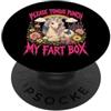 Please Tongue Punch My Fart Box Unicorn Please Tongue Punch My Fart Box - Divertente unicorno PopSockets PopGrip Adesivo