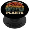 Locally Sourced Apparel Facilmente distratto da piante amante delle piante vintage PopSockets PopGrip Adesivo