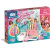 Clementoni Idea - Laboratorio delle Penne Disney Princess, Kit Creativo per Bambini 6+ Anni, con 50+ Accessori e 8 Penne Personalizzabili, Lingua Italiana, 18202