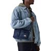 Levi's Mission Bay Crossbody HANDBAG Donna, Navy Blazer, OS -